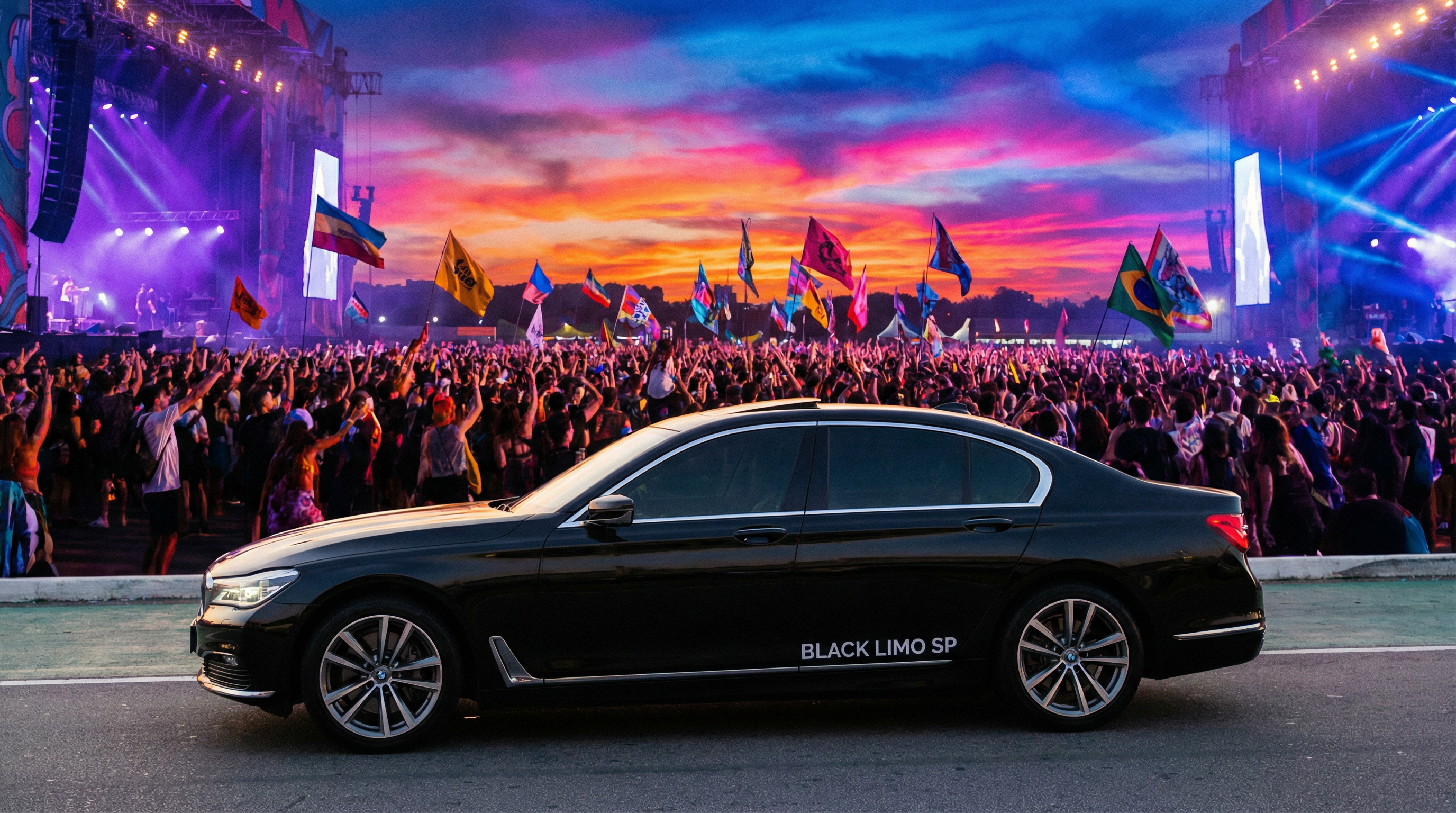 Táxi Premium Lollapalooza 2026